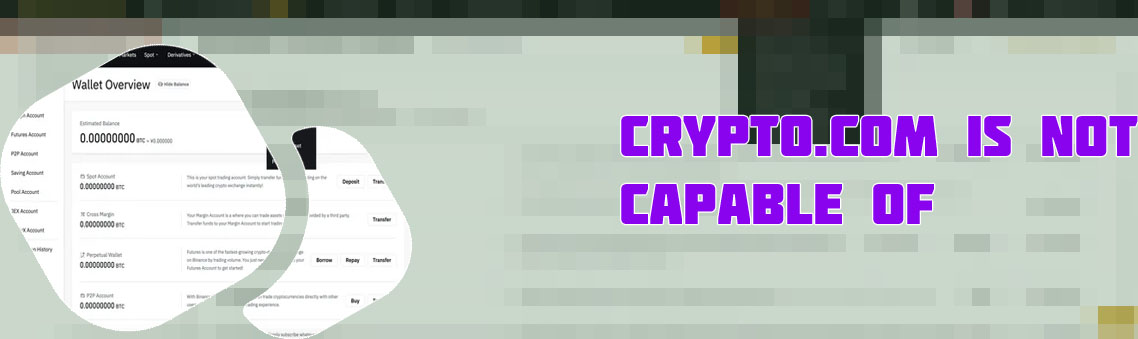 Crypto com fiat wallet not working